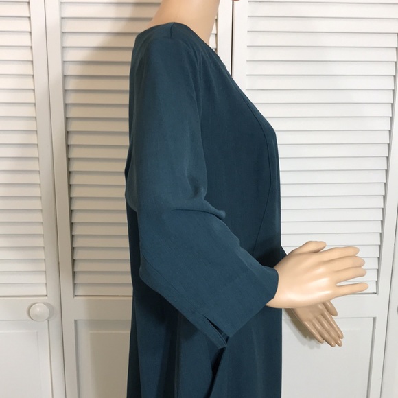 M.M. LaFleur The Etsuko Plus Size Rainforest Dress Size +1 Similar to a Size 16 - Picture 10 of 16